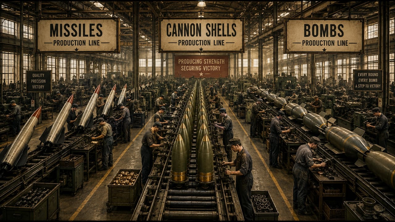 The Arsenal Behind the Arsenal Why Nations Need the Capacity to Manufacture War